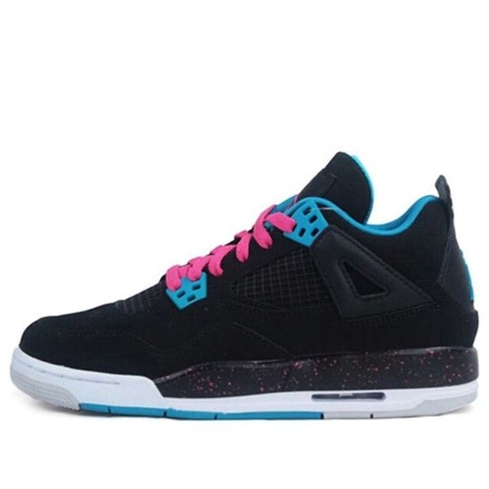Giày Air Jordan 4 Retro ‘Black Vivid Pink’ 487724-019