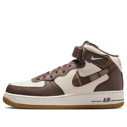 Giày Nike Air Force 1 Mid ‘Brown Plaid’ DV0792-100