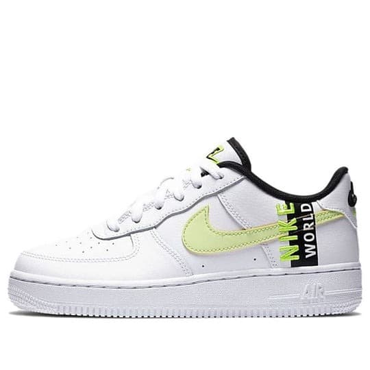 Giày nữ Nike Air Force 1 LV8 1 ‘Worldwide Pack – White Barely Volt’ (GS) CN8536-100