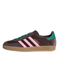 Giày Adidas Gazelle Indoor W Dark Brown Glow Pink JI2714