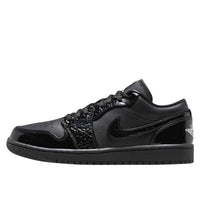 Giày Air Jordan 1 Low ‘Black Croc’ HJ7743-010