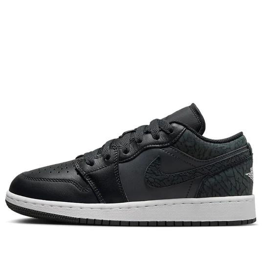 Giày Air Jordan 1 Low ‘Black Elephant’ (GS) FB9908-001