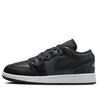Giày Air Jordan 1 Low ‘Black Elephant’ (GS) FB9908-001