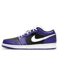 Giày Air Jordan 1 Low ‘Court Purple Black’ 553558-501