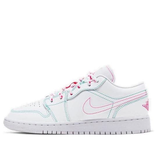 Giày Air Jordan 1 Low ‘Aurora Green’ (GS) 554723-101