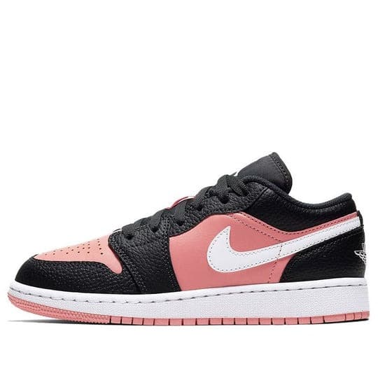 Giày Air Jordan 1 Low ‘Black Pink Quartz’ (GS) 554723-016