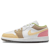 Giày Air Jordan 1 Low ‘Pastel Grind’ (GS) DJ0341-100
