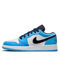 Giày Air Jordan 1 Low ‘UNC’ (GS) 553560-144