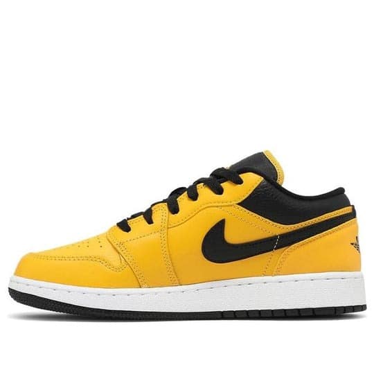 Giày Air Jordan 1 Low ‘University Gold Black’ (GS) 553560-700