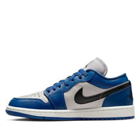 Giày Air Jordan 1 Low ‘Gray Navy Blue Black’ (WMNS) DC0774-402