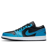 Giày Air Jordan 1 Low ‘Laser Blue Black’ 553558-410