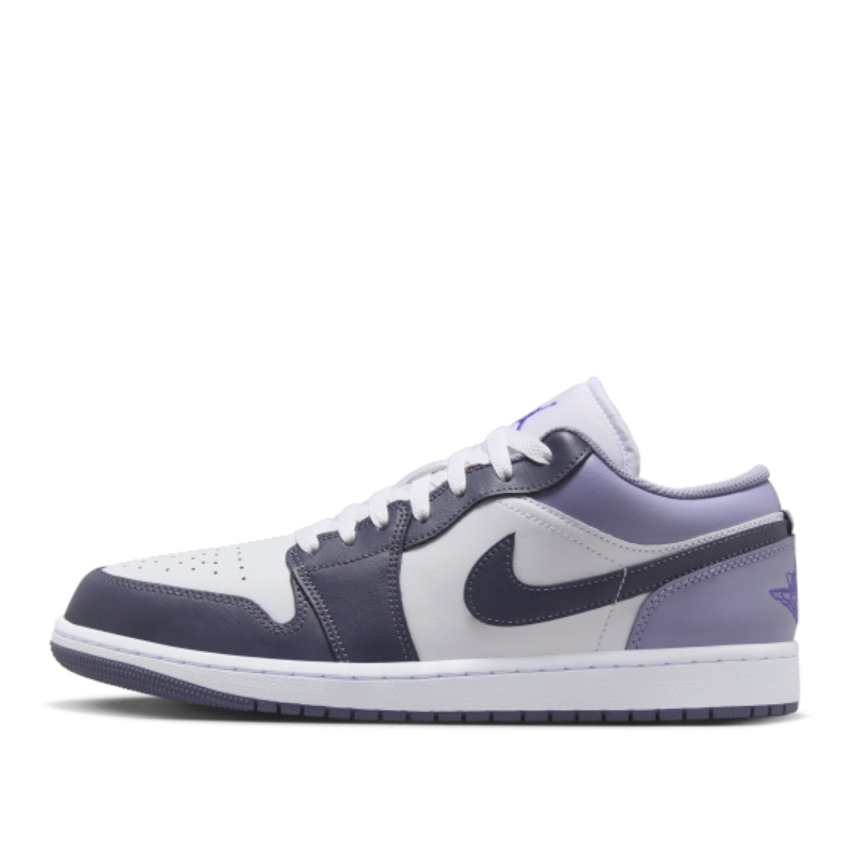 Giày Air Jordan 1 Low ‘Purple White’ 553558-145