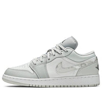 Giày Air Jordan 1 Low SE ‘White Camo’ (GS) DD3234-100