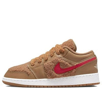 Giày Air Jordan 1 Low Utility ‘Teddy Bear’ (GS) DO2233-264