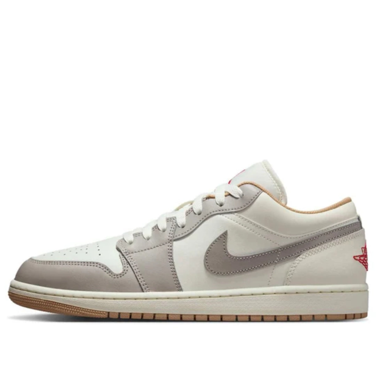 Giày Air Jordan 1 Low ‘Red College Grey’ 553558-169
