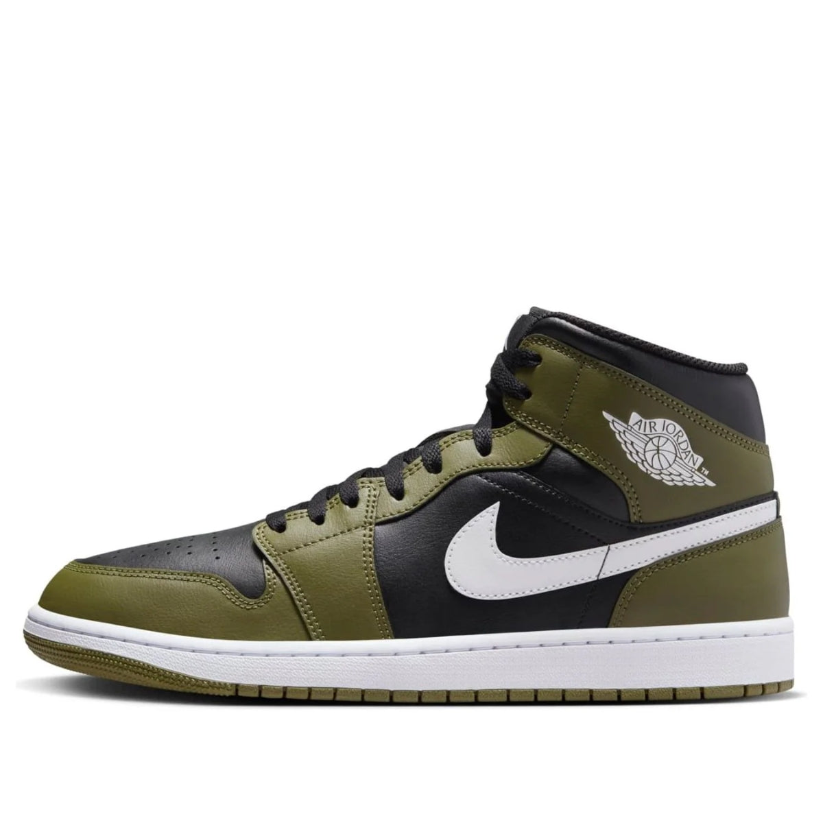 Giày Air Jordan 1 Mid ‘Black Medium Olive’ DQ8426-092