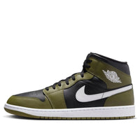 Giày Air Jordan 1 Mid ‘Black Medium Olive’ DQ8426-092