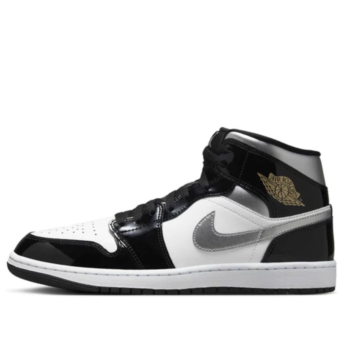 Giày Air Jordan 1 Mid ‘Black Patent’ HV0789-010