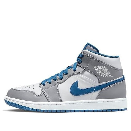 Giày Air Jordan 1 Mid ‘Cement True Blue’ DQ8426-014