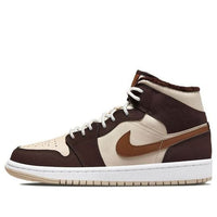 Giày Air Jordan 1 Mid ‘Cream Dark Chocolate’ DO6699-200