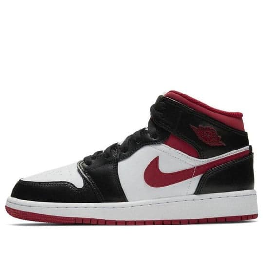 Giày Air Jordan 1 Mid ‘Black Gym Red’ (GS) DJ4695-122