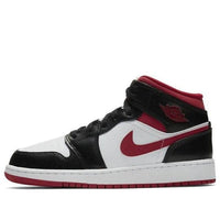 Giày Air Jordan 1 Mid ‘Black Gym Red’ (GS) DJ4695-122