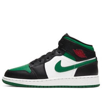 Giày Air Jordan 1 Mid GS ‘Black Pine Green’ 554725-067