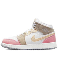 Giày Air Jordan 1 Mid ‘Pastel Grind’ (GS) DJ0338-100