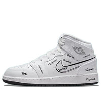 Giày  Air Jordan 1 Mid ‘Schematic’ (GS) DQ1864-100