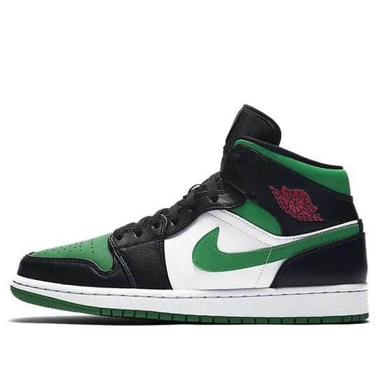 Giày Air Jordan 1 Mid Green Toe 554724-067