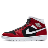 Giày Air Jordan 1 Mid Gym Red Black BQ6472-601