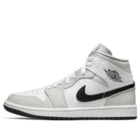 Giày  Air Jordan 1 Mid ‘Light Smoke Grey’ BQ6472-015