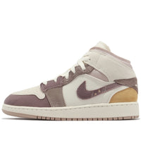 Giày Air Jordan 1 Mid SE CRAFT ‘Sail’ (GS) DZ4466-102