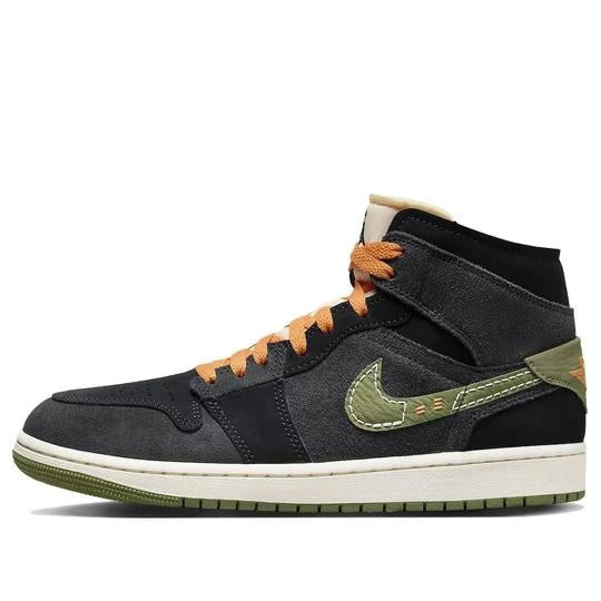 Giày Air Jordan 1 Mid SE Craft ‘Anthracite Light Olive’ FD6817-003