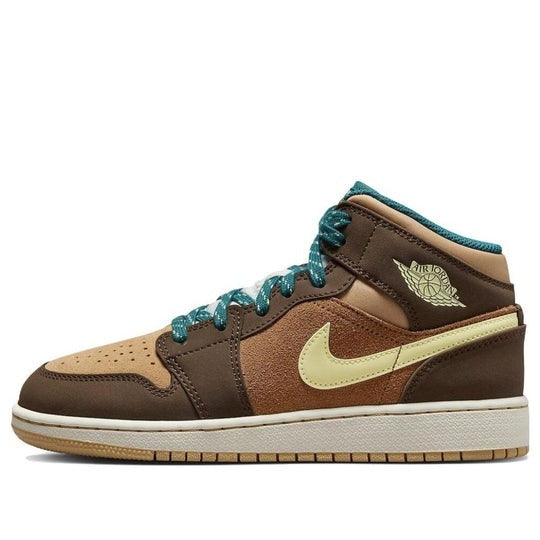 Giày Air Jordan 1 Mid SE GS ‘Cacao Wow’ DZ6335-200