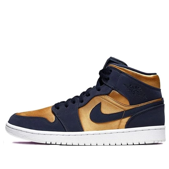 Giày Air Jordan 1 Mid SE Premium ‘Stain Gold’ 852542-401