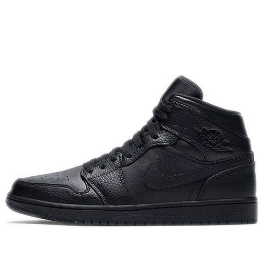 Giày Air Jordan 1 Mid ‘Triple Black’ 2020 554724-091