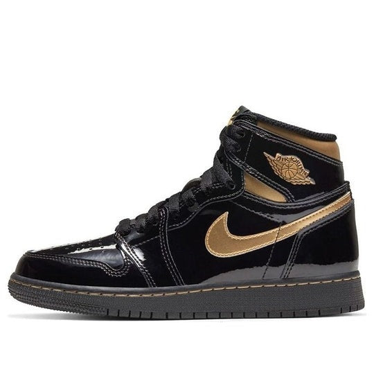 Giày Air Jordan 1 Retro High OG GS ‘Black Metallic Gold’ 575441-032