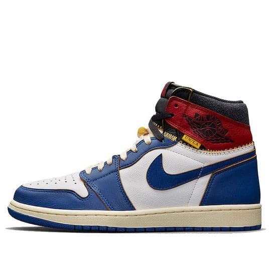 Giày Air Jordan 1 Retro High Union Los Angeles Blue Toe BV1300-146