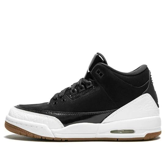 Giày Air Jordan 3 Retro ‘Black White’ (GS) 441140-022