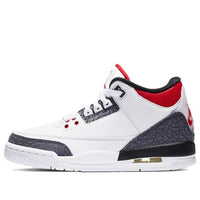 Giày Air Jordan 3 Retro Denim SE ‘Fire Red’ (GS) CZ6634-100