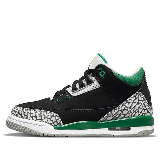 Giày  Air Jordan 3 Retro ‘Pine Green’ (GS) 398614-030