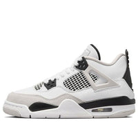 Giày  Air Jordan 4 Retro ‘Military Black’ (GS) 408452-111