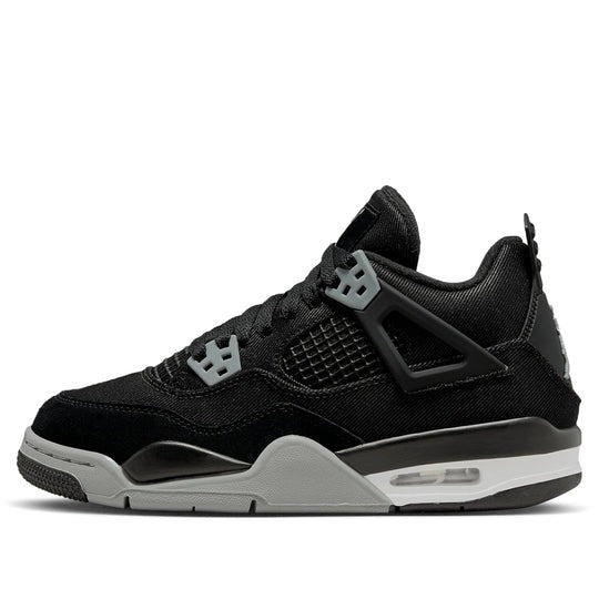 Giày Air Jordan 4 Retro SE GS ‘Black Canvas’ DV0553-006