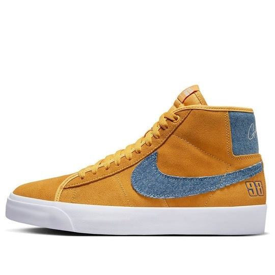 Giày Grant Taylor x Nike Zoom Blazer Mid Pro GT SB ‘University Gold Denim’ FD0269-700