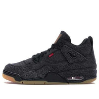 Giày Levi’s x Air Jordan 4 Retro GS ‘Black Denim’ AQ9103-001