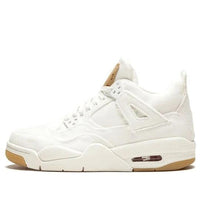 Giày Levi’s x Air Jordan 4 Retro GS ‘White Denim’ AQ9103-100