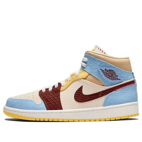 Giày Maison Chateau Rouge x Air Jordan 1 Mid SE ‘Fearless’ CU2803-200
