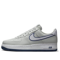 Giày Nike Air Force 1 ’07 ‘Embroidered Swoosh – Photon Dust Navy’ FJ4211-002