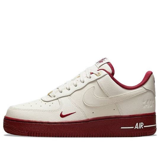Giày Nike Air Force 1 ’07 SE ’40th Anniversary – Sail Team Red’ (WMNS) DQ7582-100